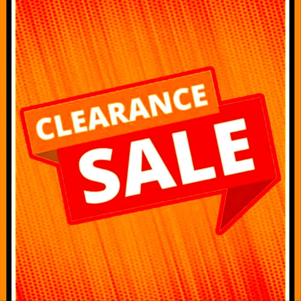 All must go to refresh closet with new looks. 20% 4 items (NOT ITEM UNDER 10.00)